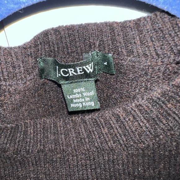 J.Crew Men’s brown wool sweater, L - Picture 2 of 2